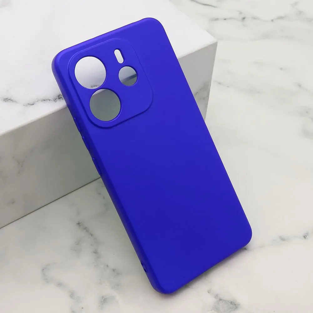 Maska Soft Silicone za Xiaomi Redmi Note 14 4G/ plava