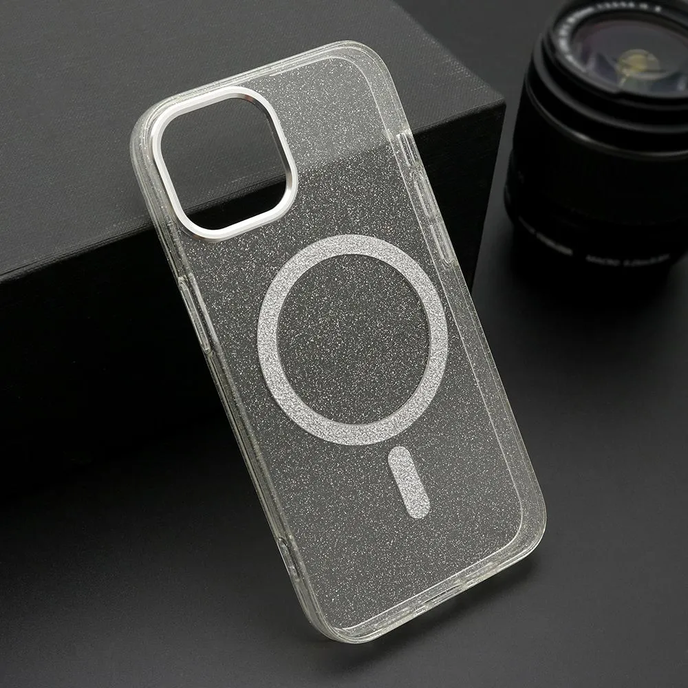 Maska Sparkling Magsafe za iPhone 14/ providna
