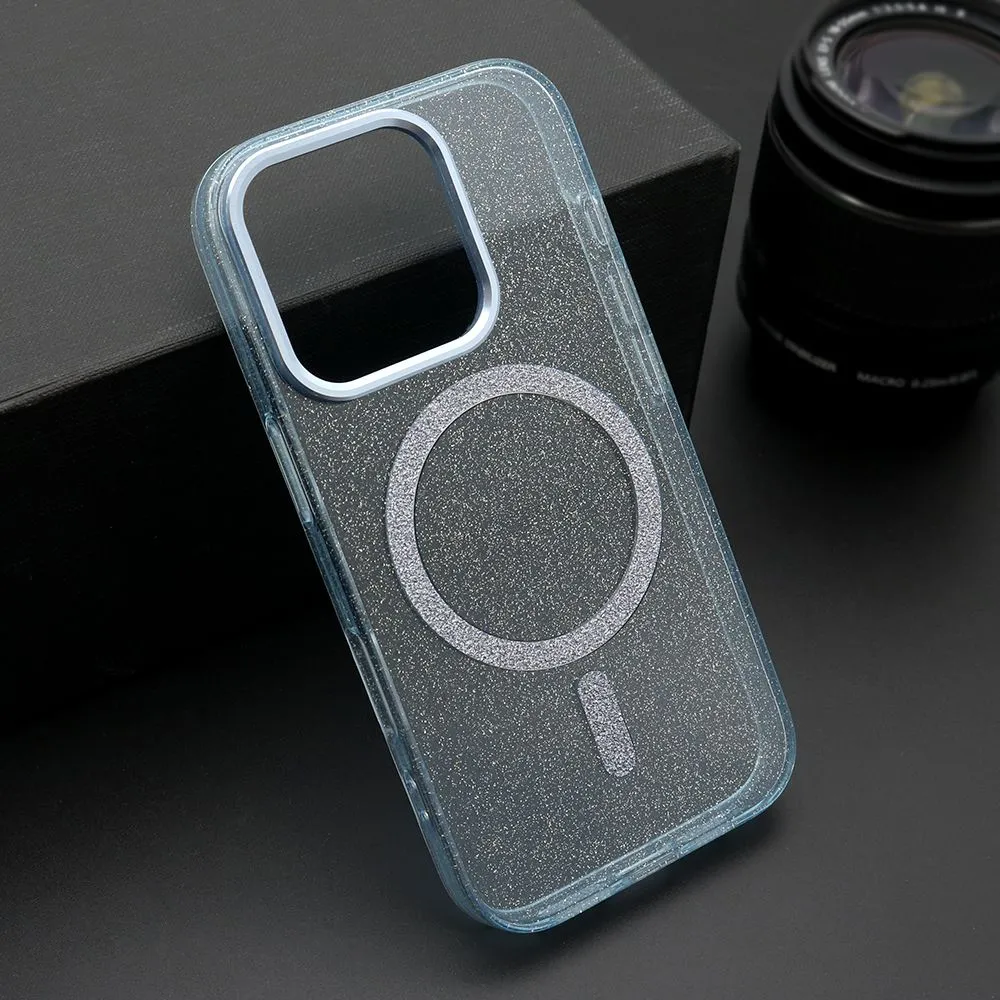 Maska Sparkling Magsafe za iPhone 16/ plava
