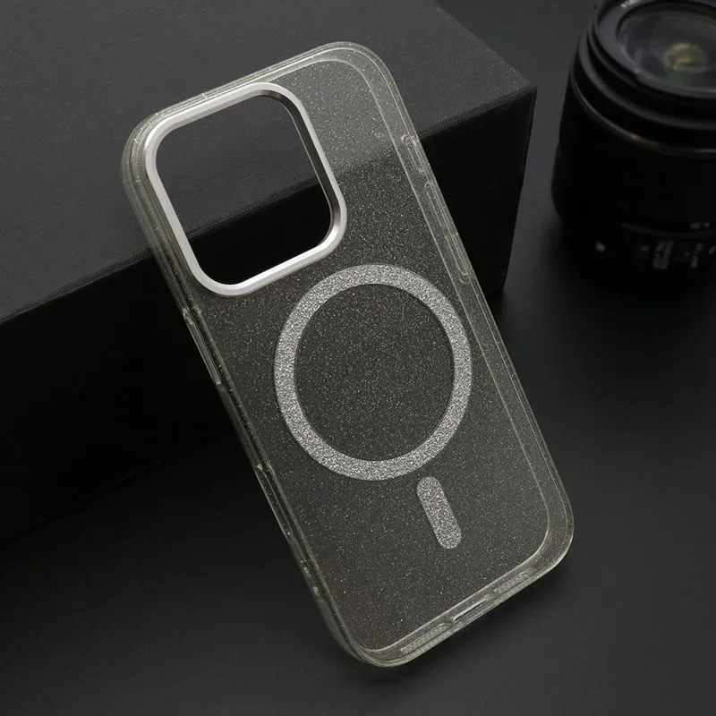 Maska SPARKLING MagSafe za iPhone 16 Pro/ providna