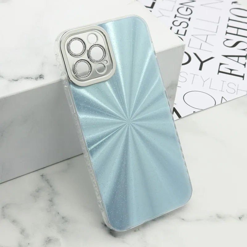 Maska Sparkling shine za iPhone 12 Pro/ svetlo plava