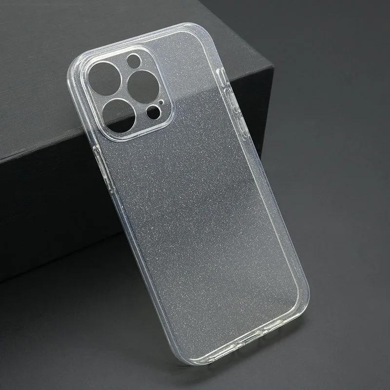 Maska SPARKLING za iPhone 14 Pro Max/ providna