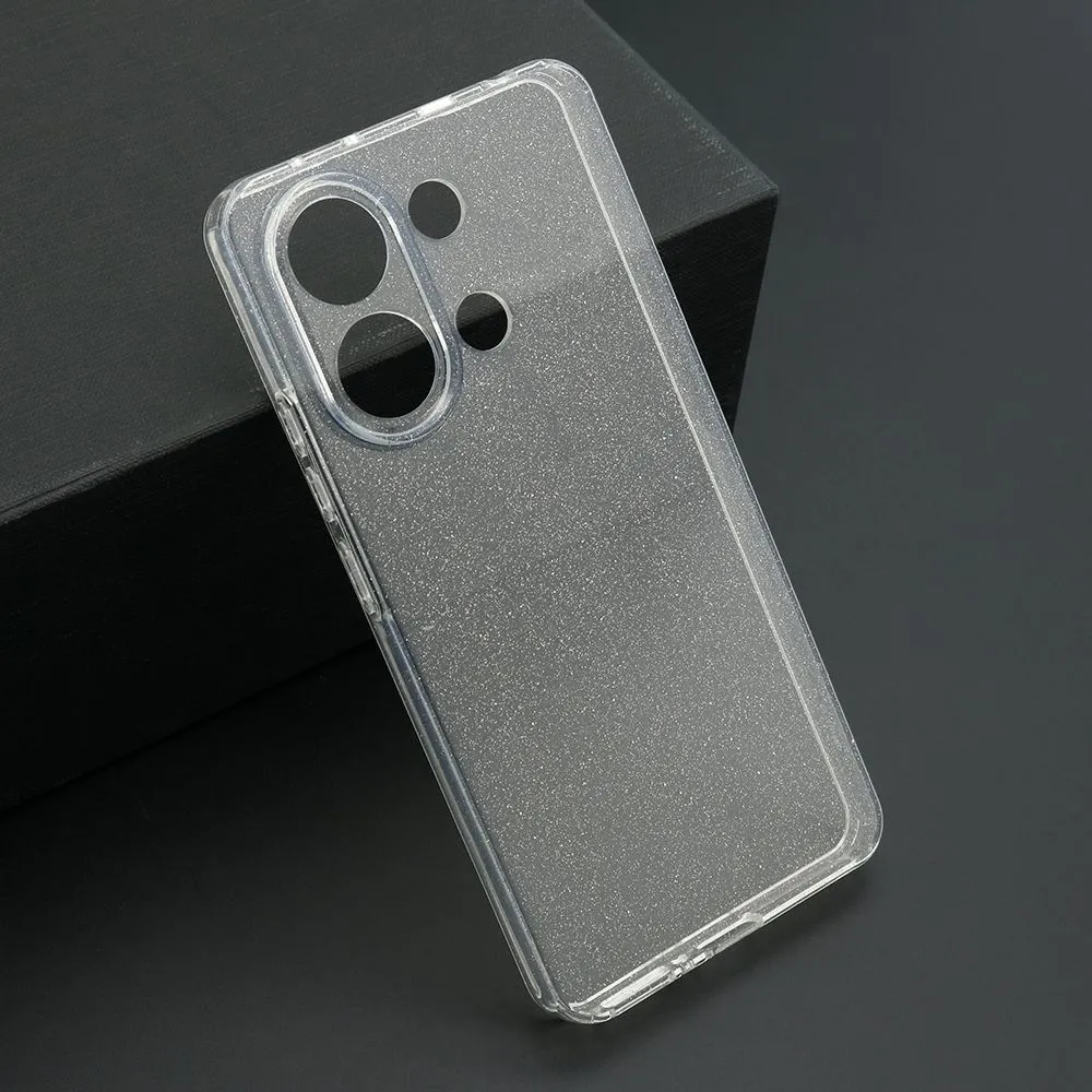 Maska SPARKLING za Xiaomi Redmi Note 13 4G/ providna