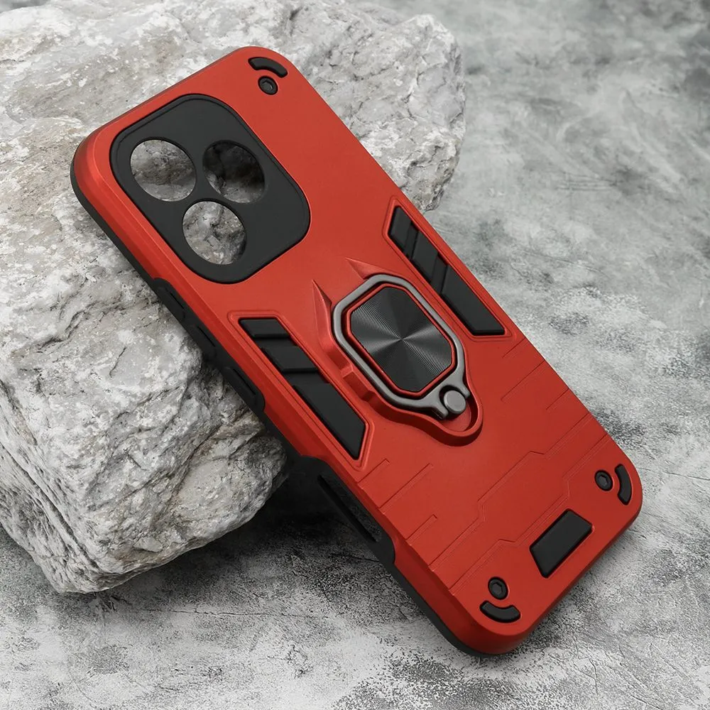 Maska Square ring za Honor 400 Lite/ crvena
