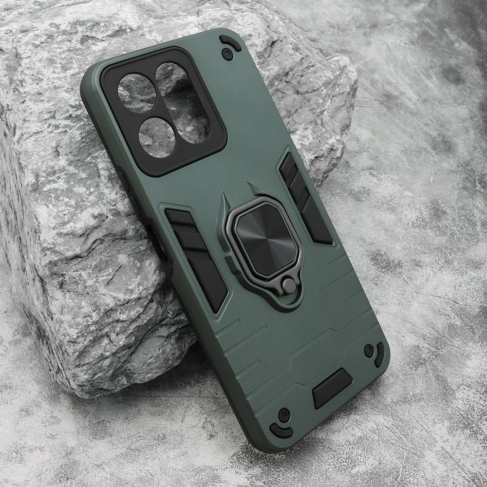 Maska Square ring za Honor X7c/Honor 200 Smart/ zelena