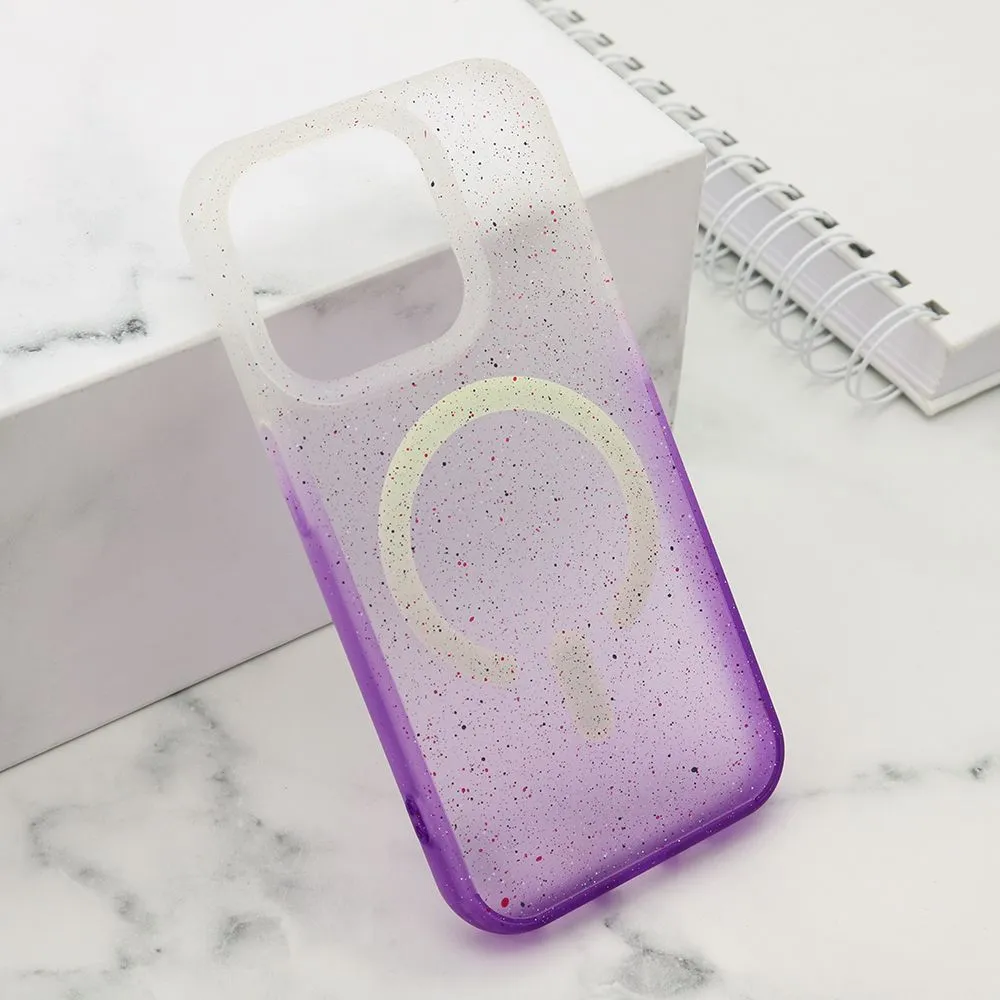 Maska Starlight MagSafe za iPhone 15 Pro/ ljubičasta