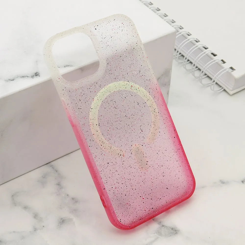 Maska Starlight MagSafe za iPhone 15/ roza