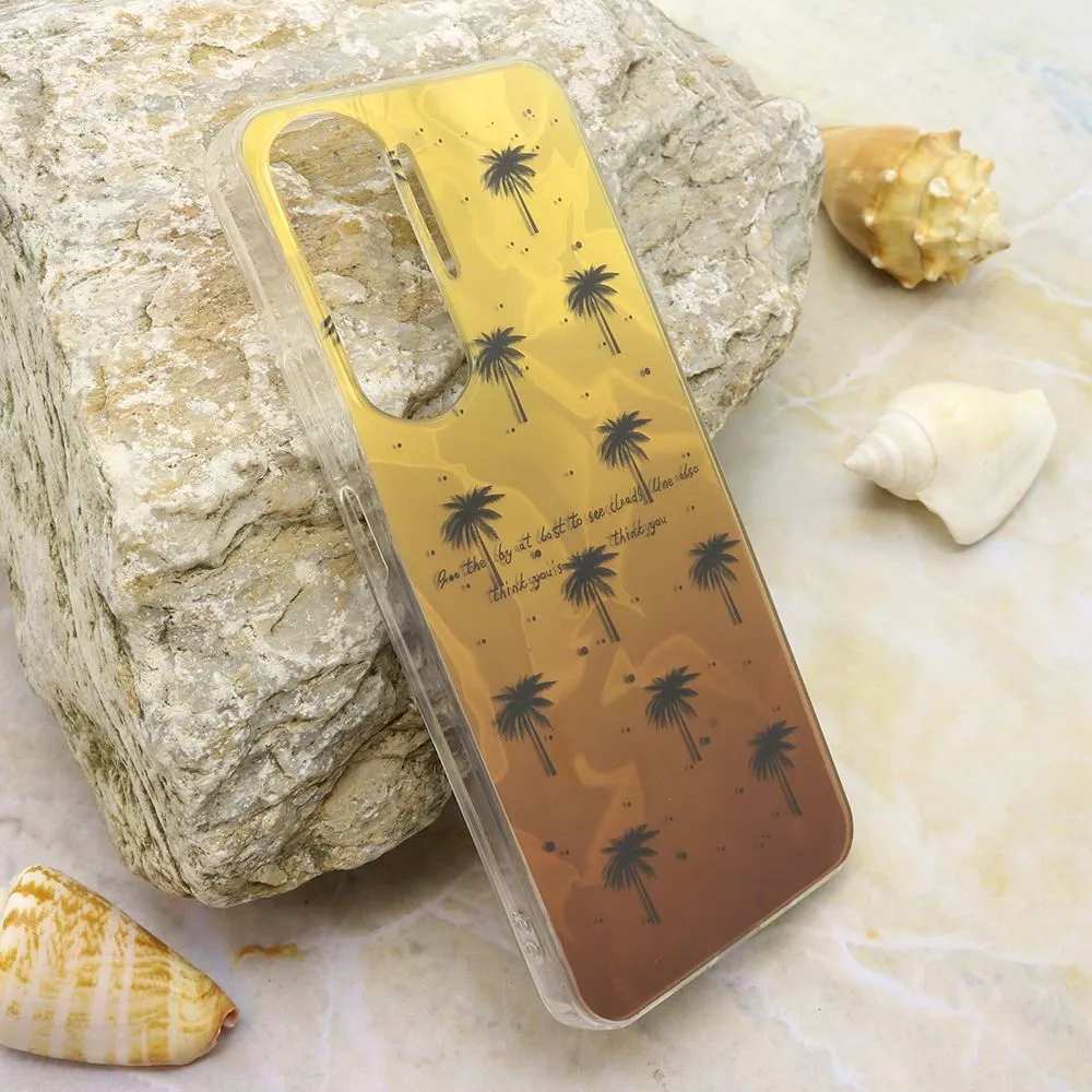 Maska SUMMER VIBES za Honor 90 lite/ narandžasta