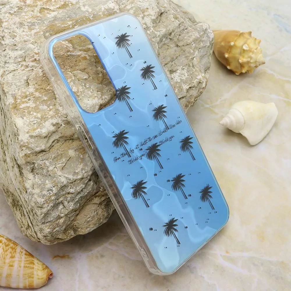 Maska SUMMER VIBES za Samsung A155F/A156B Galaxy A15 4G/5G/ svetlo plava