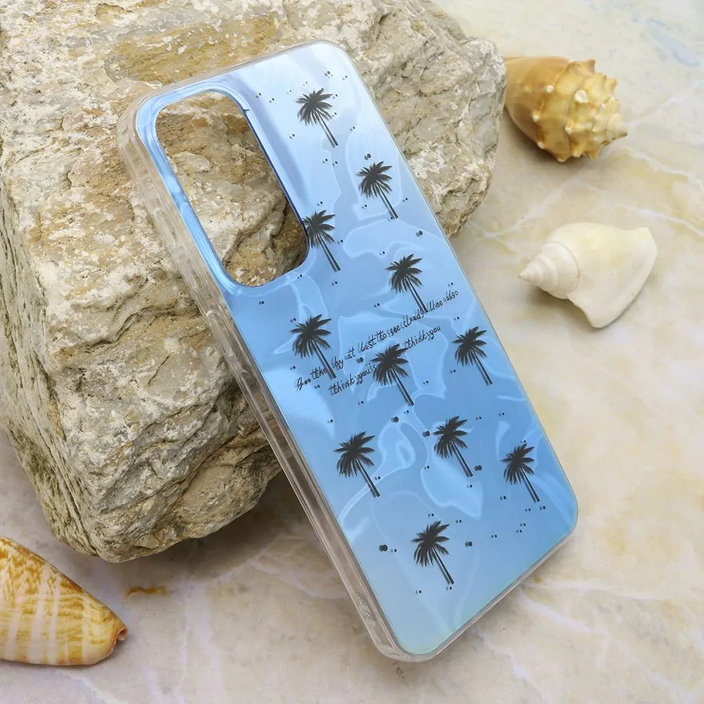 Maska SUMMER VIBES za Samsung A356B Galaxy A35 5G/ svetlo plava