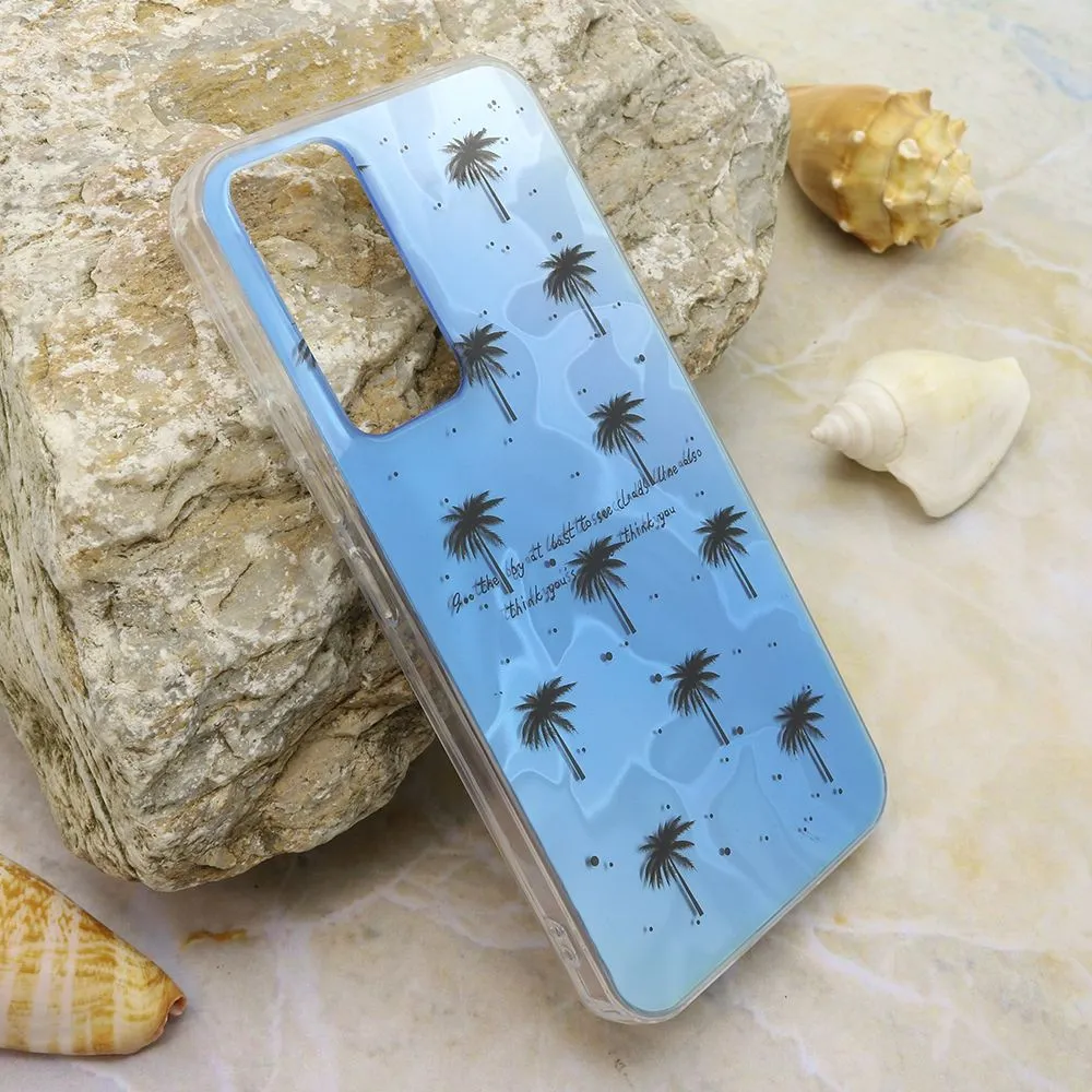 Maska SUMMER VIBES za Samsung A546B Galaxy A54 5G/ svetlo plava