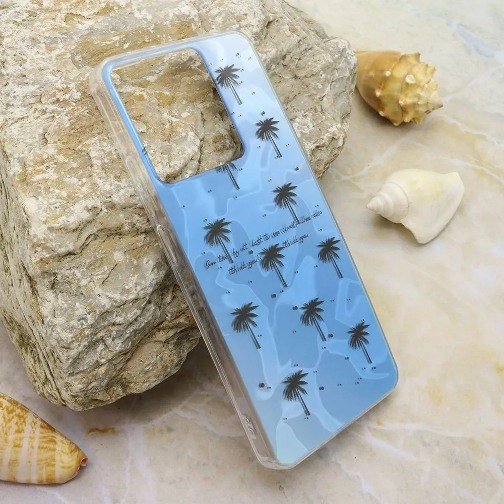 Maska SUMMER VIBES za Xiaomi Redmi Note 13 4G/ svetlo plava