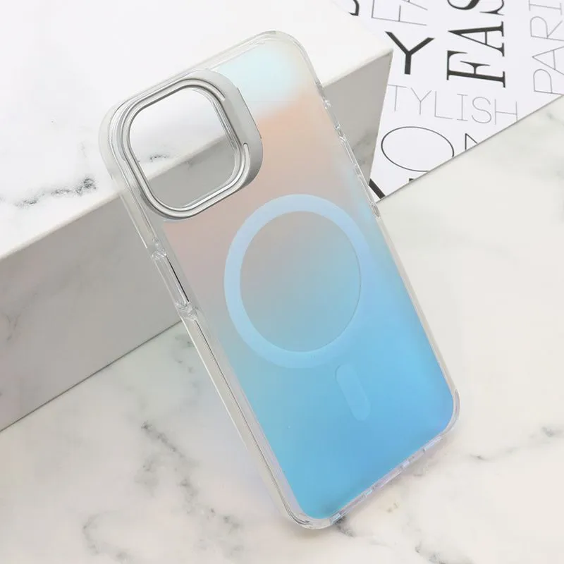 Maska SUNSET MagSafe za iPhone 15/ bela