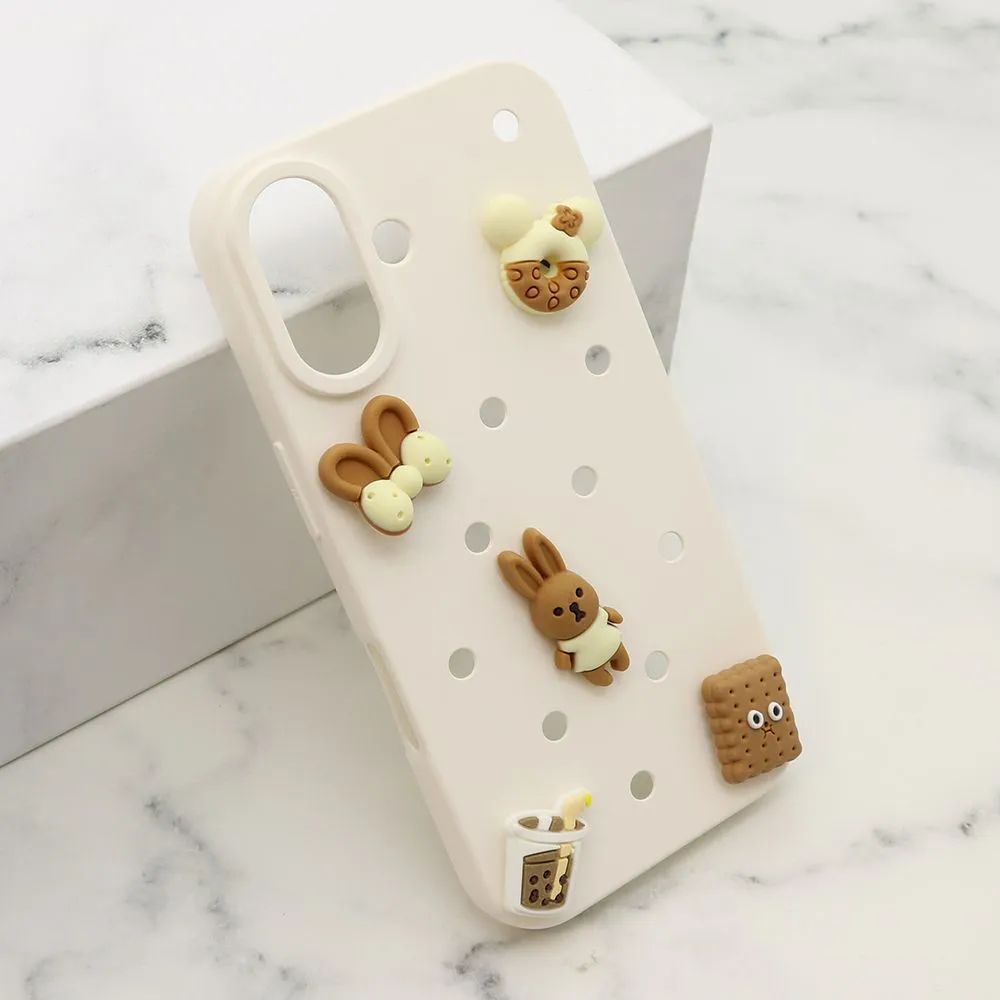 Maska TOY za iPhone 16/ bela