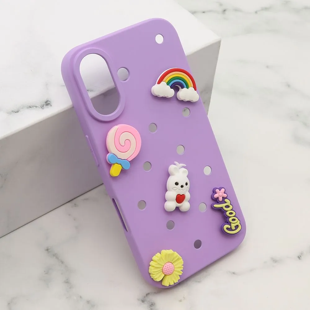 Maska TOY za iPhone 16/ ljubičasta