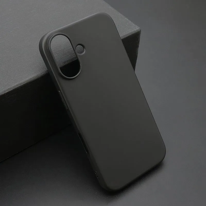 Maska Ultra tanki Color za iPhone 16/ crna