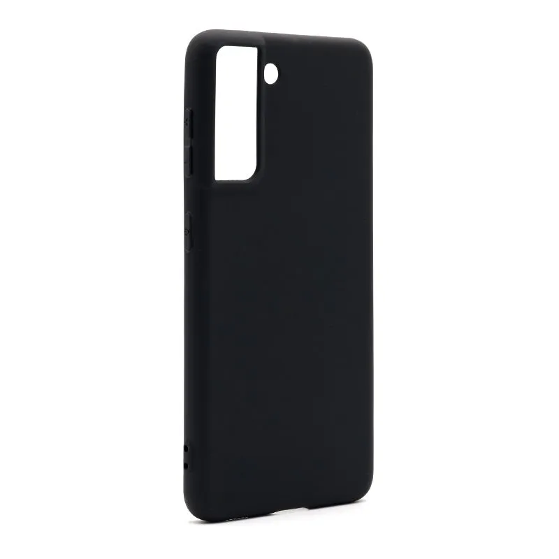 Maska Ultra tanki Color za Samsung G991B Galaxy S21/ crna