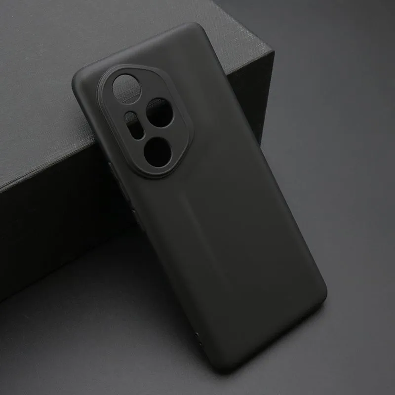 Maska ULTRA TANKI KOLOR za Honor 300 Pro/ crna
