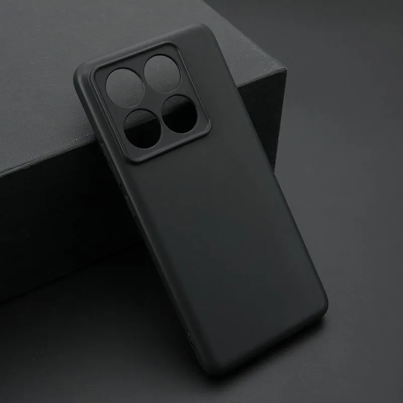Maska ULTRA TANKI KOLOR za Xiaomi 14T Pro/ crna