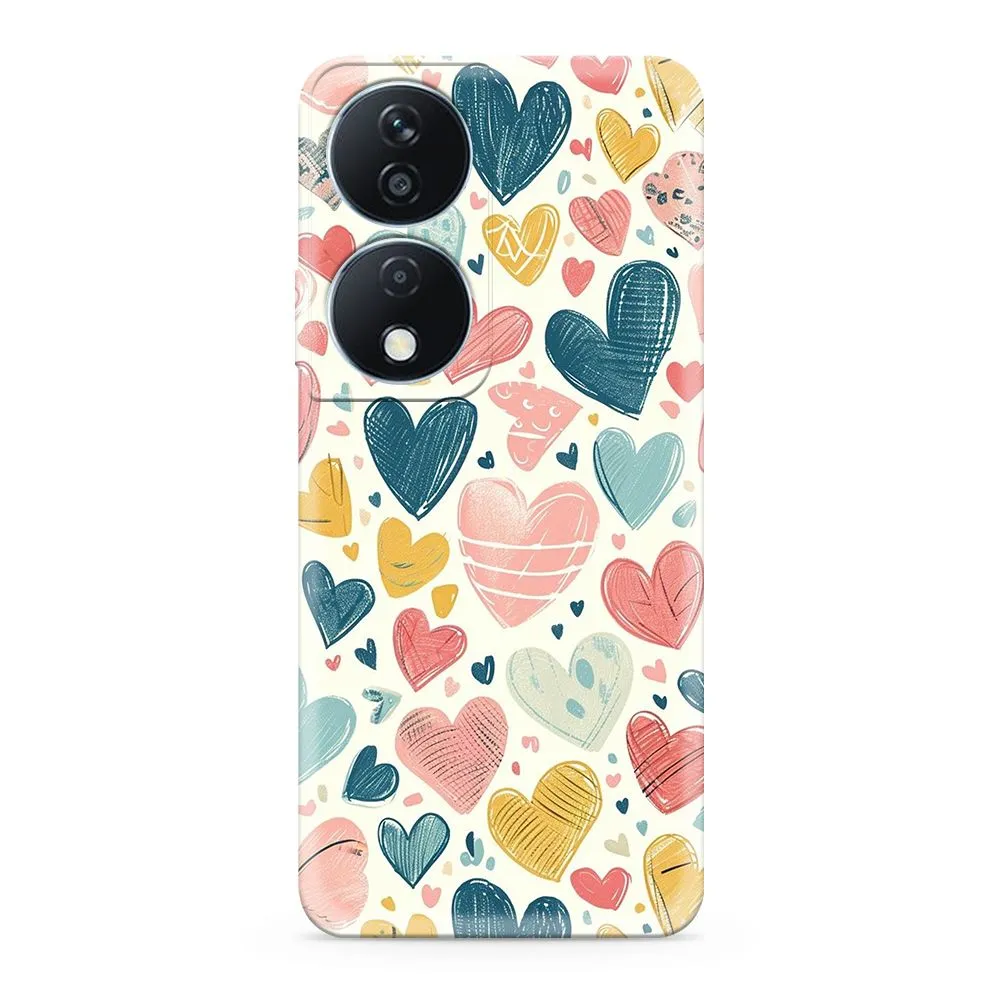 Maska ULTRA TANKI PRINT CLEAR za Honor X7b