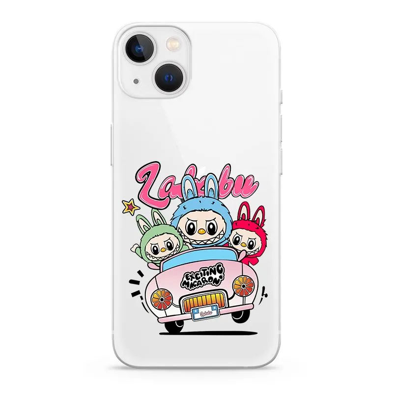 Maska ULTRA TANKI PRINT CLEAR za iPhone 15