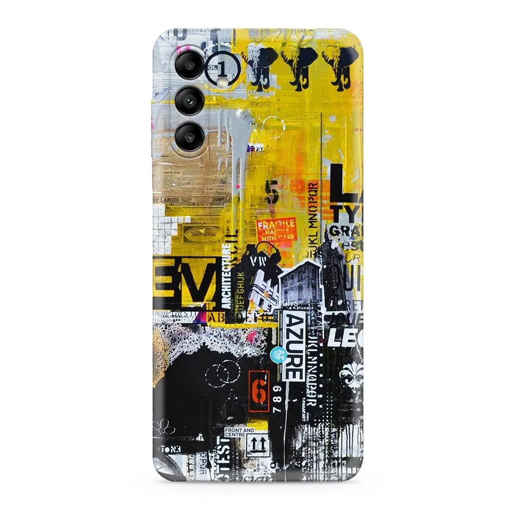 Maska ULTRA TANKI PRINT CLEAR za Samsung A136B/A047F Galaxy A13 5G/A04s