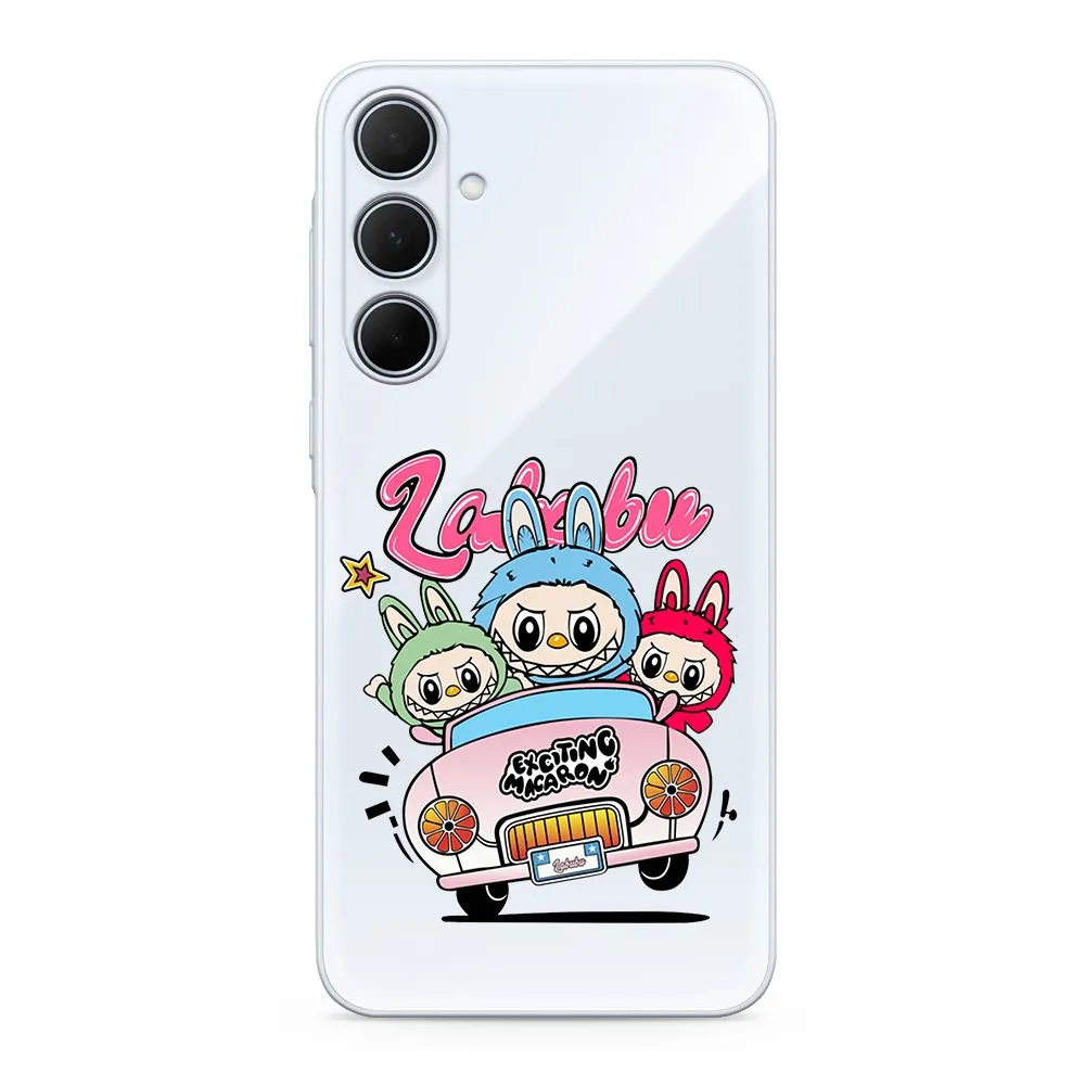 Maska ULTRA TANKI PRINT CLEAR za Samsung A556B Galaxy A55 5G