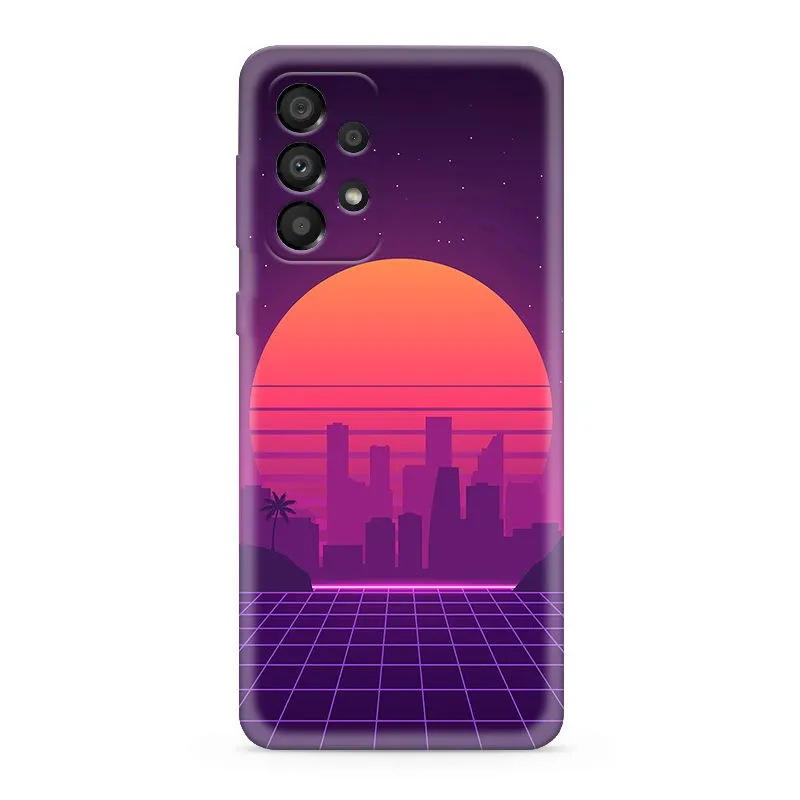 Maska Ultra tanki Print Neon Wave za Samsung A336B Galaxy A33 5G