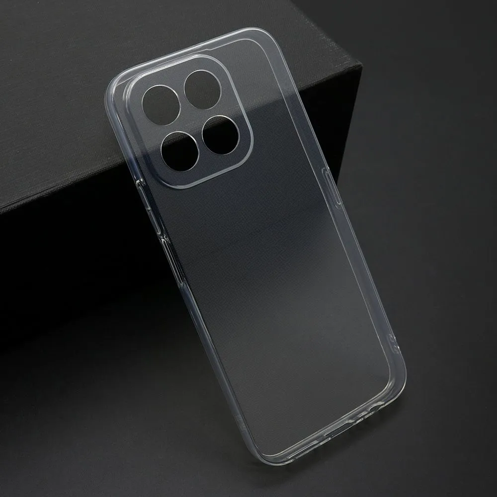 Maska ULTRA TANKI PROTECT silikon za Honor X6c/ providna (bela)