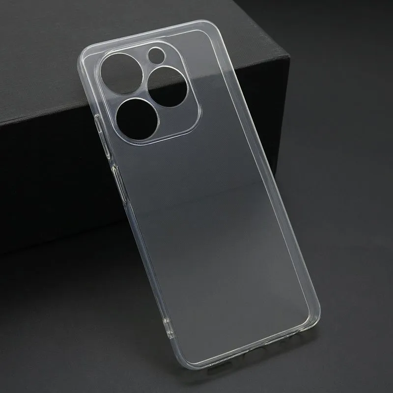Maska ULTRA TANKI PROTECT silikon za Infinix Smart 8/ providna (bela)