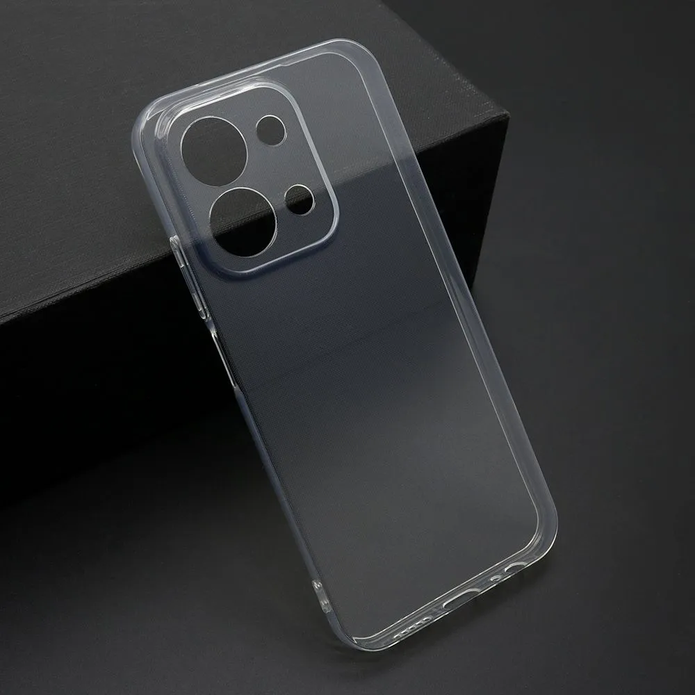 Maska ULTRA TANKI PROTECT silikon za Xiaomi Redmi 15C/ providna (bela)