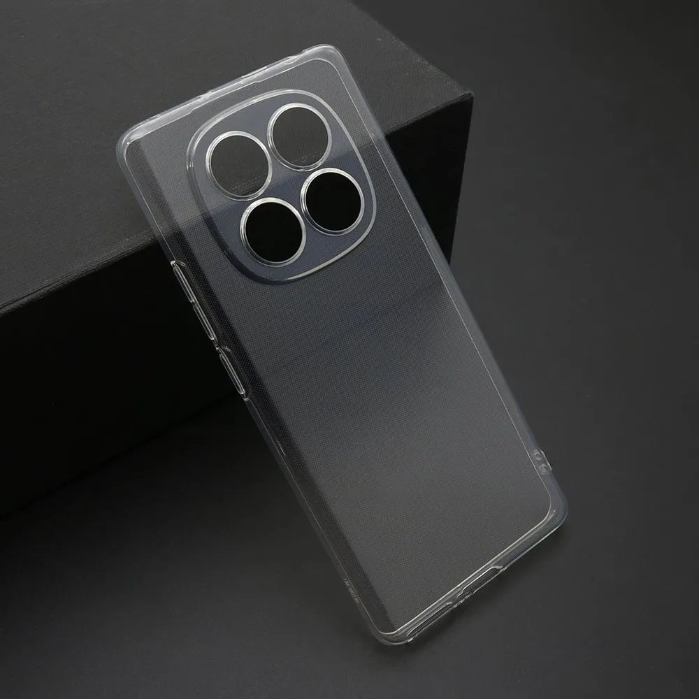 Maska ULTRA TANKI PROTECT silikon za Xiaomi Redmi Note 14 Pro 4G/ providna (bela)