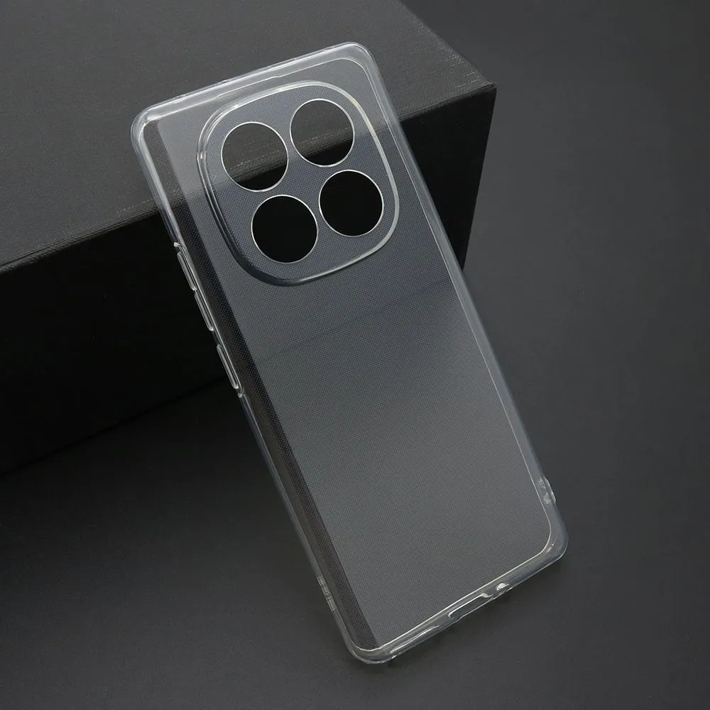 Maska ULTRA TANKI PROTECT silikon za Xiaomi Redmi Note 14 Pro 5G/ providna (bela)