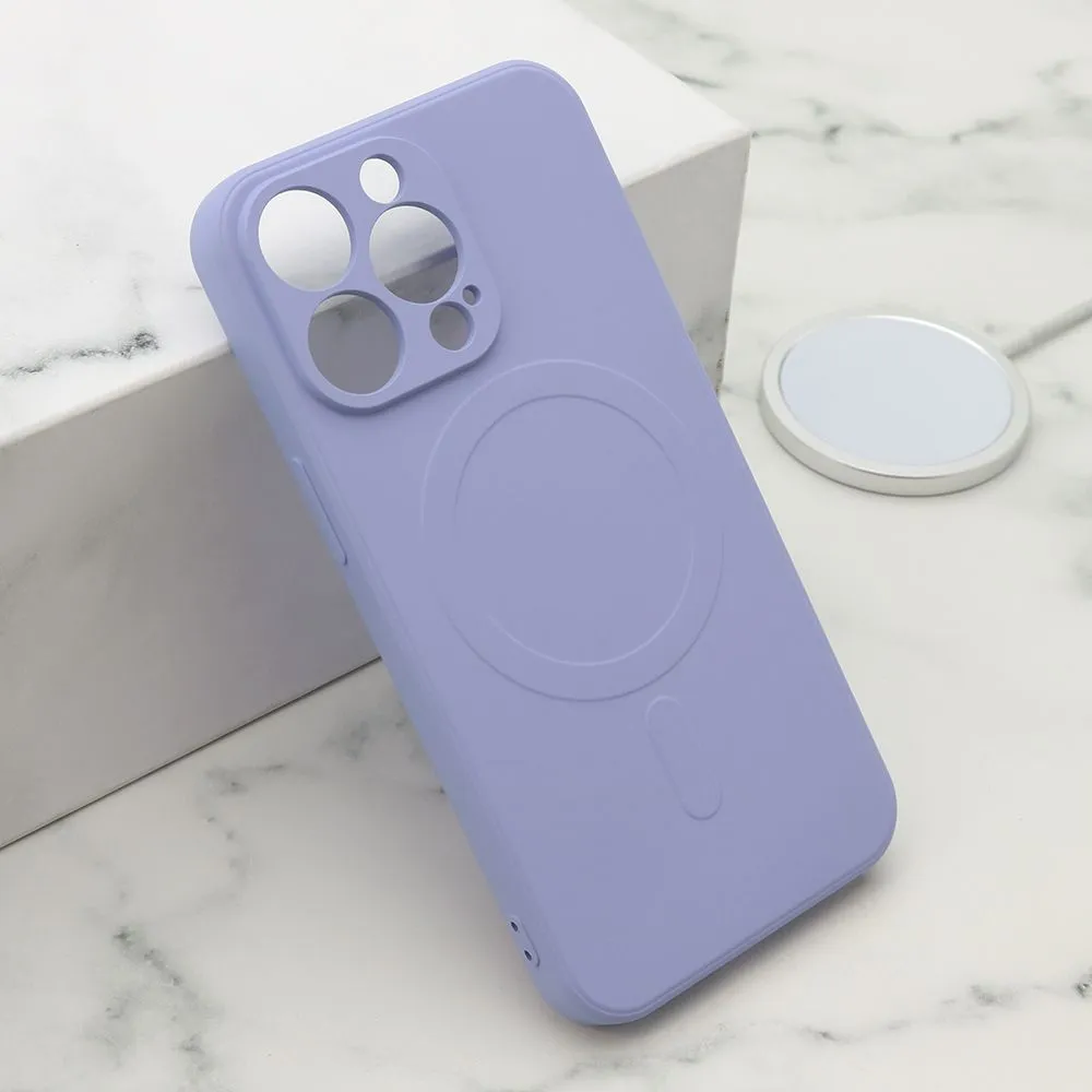 Maska VELVET TOUCH MagSafe za iPhone 13 Pro/ ljubičasta