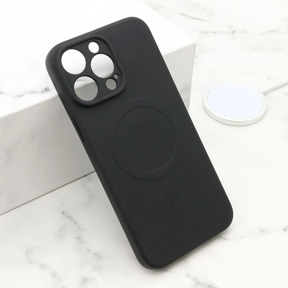 Maska VELVET TOUCH MagSafe za iPhone 14 Pro Max/ crna