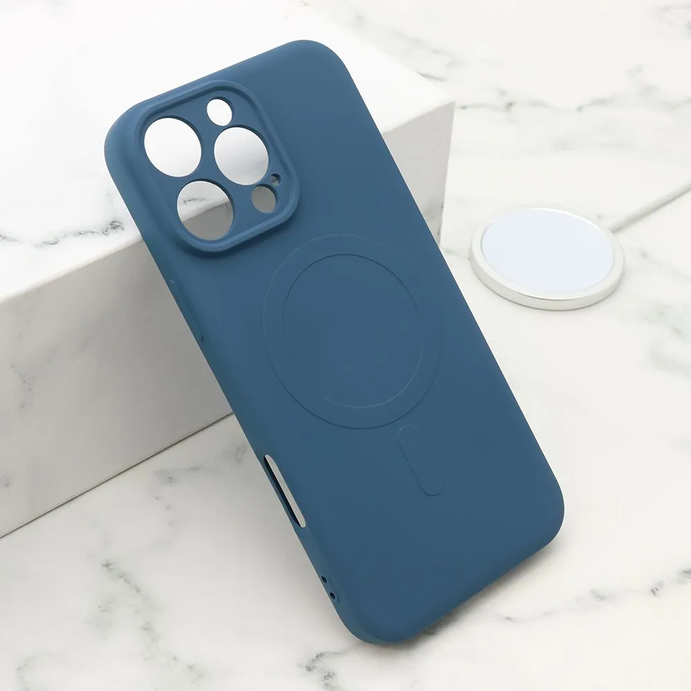 Maska VELVET TOUCH MagSafe za iPhone 16 Pro Max/ plava