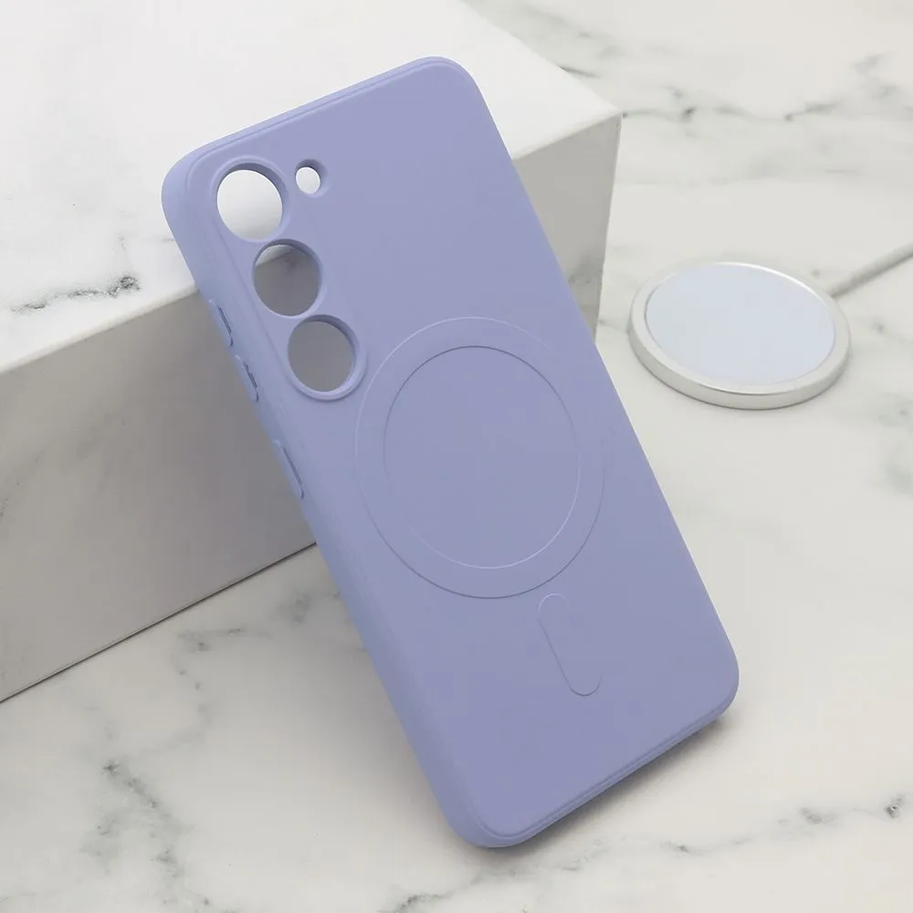 Maska VELVET TOUCH MagSafe za Samsung S911B Galaxy S23/ ljubičasta