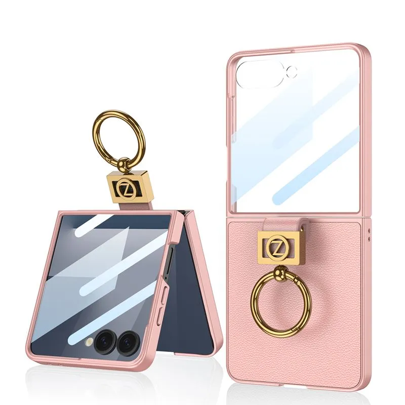 Maska Z-RING CASE za Samsung F751B Galaxy Z Flip 7 5G/ roza (GKK case)