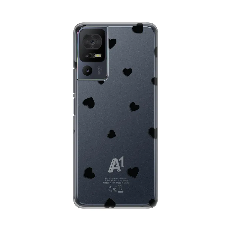 Maska za A1 Alpha Eco Hearts Silikonska Print Skin