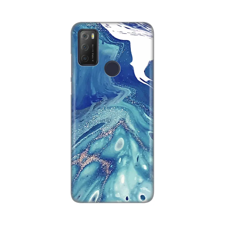 Maska za Alcatel 1S 2021/3L 2021/A1 Alpha 21 Blue Marble Silikonska Print