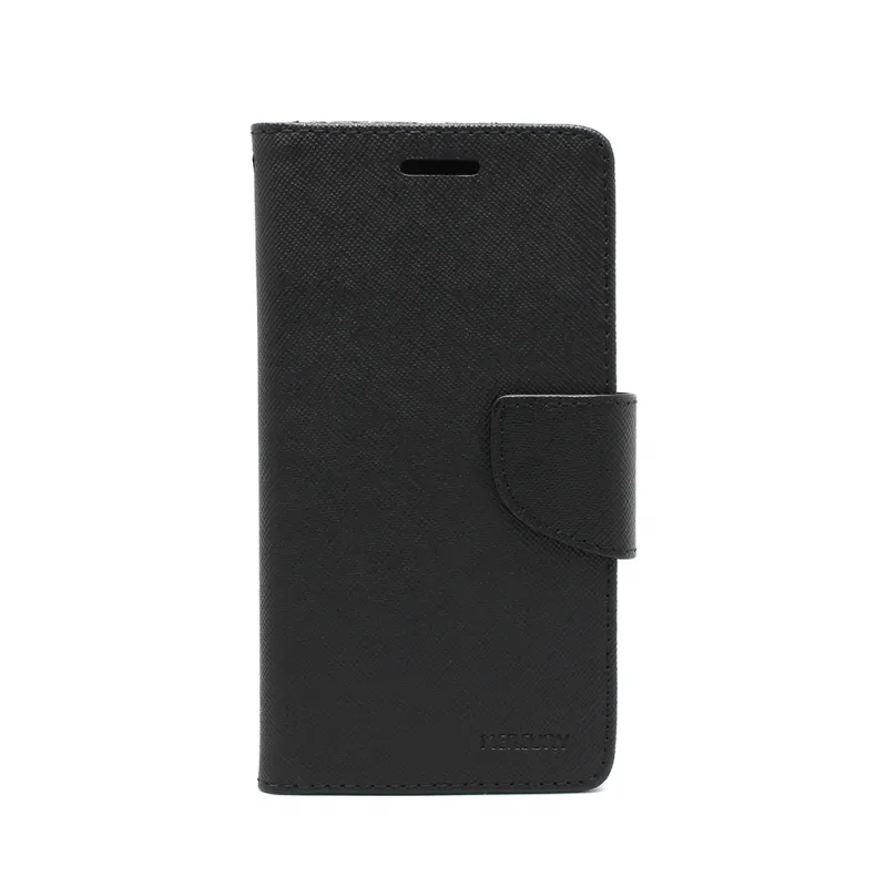 Maska za Alcatel Pixi 4 (4 in)/ 4034X/ U3 crna na preklop Mercury