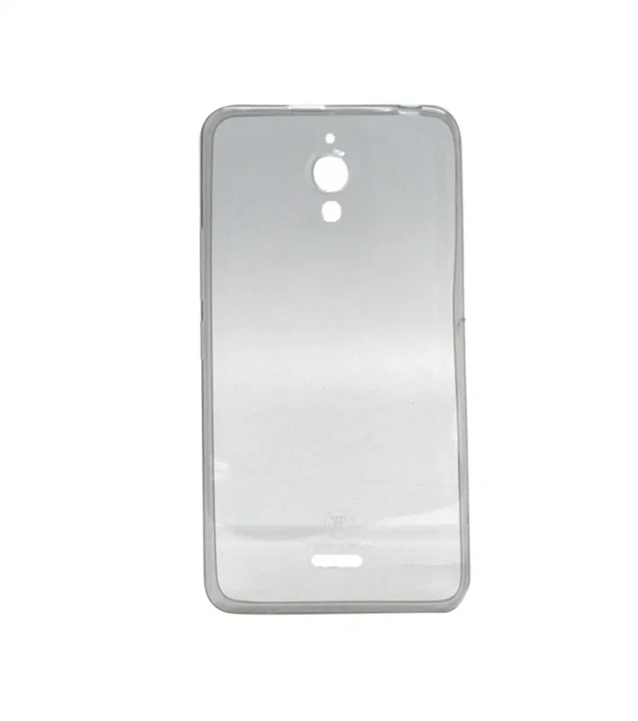 Maska za Alcatel Pixi 4 (6 in)/ 8050D Teracell Skin transparent crna