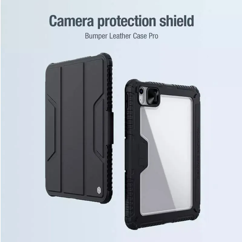 Maska za Apple Ipad 109 2022 Nillkin Bumper Leather Pro crna