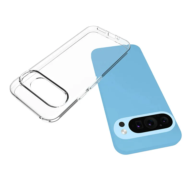 Maska za Google Pixel 9/ 9 Pro Skin Silikon transparent