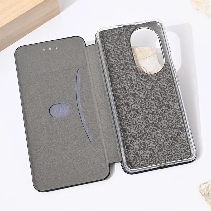 Maska za Honor 200 Pro na preklop Teracell Flip Premium crna