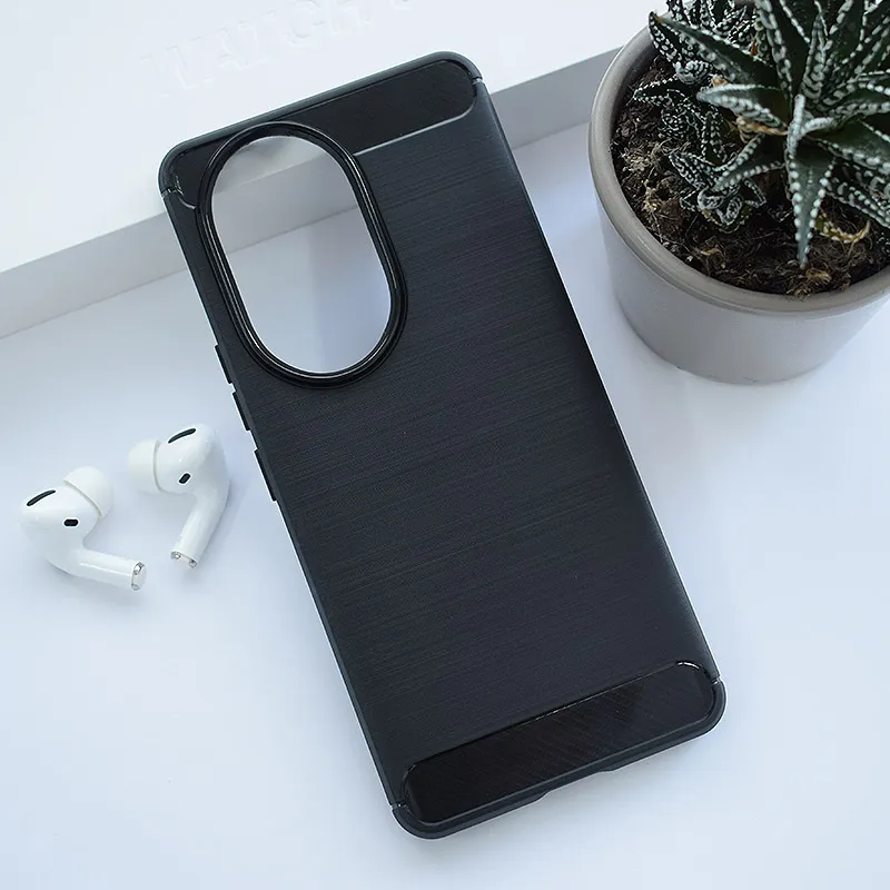 Maska za Honor 200 Silicone Defender crna