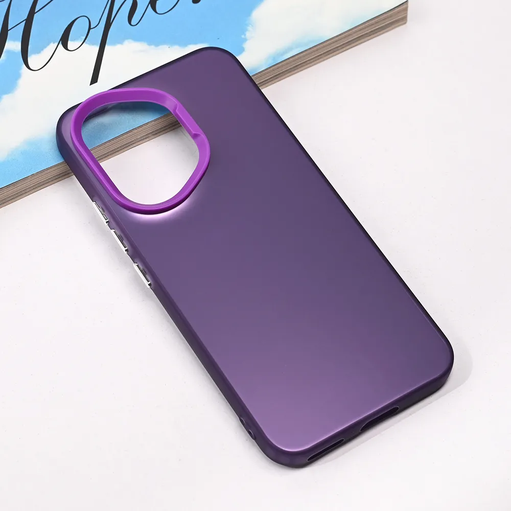 Maska za Honor 400 Clear ljubicasta