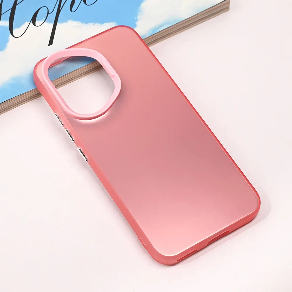 Maska za Honor 400 Clear roze
