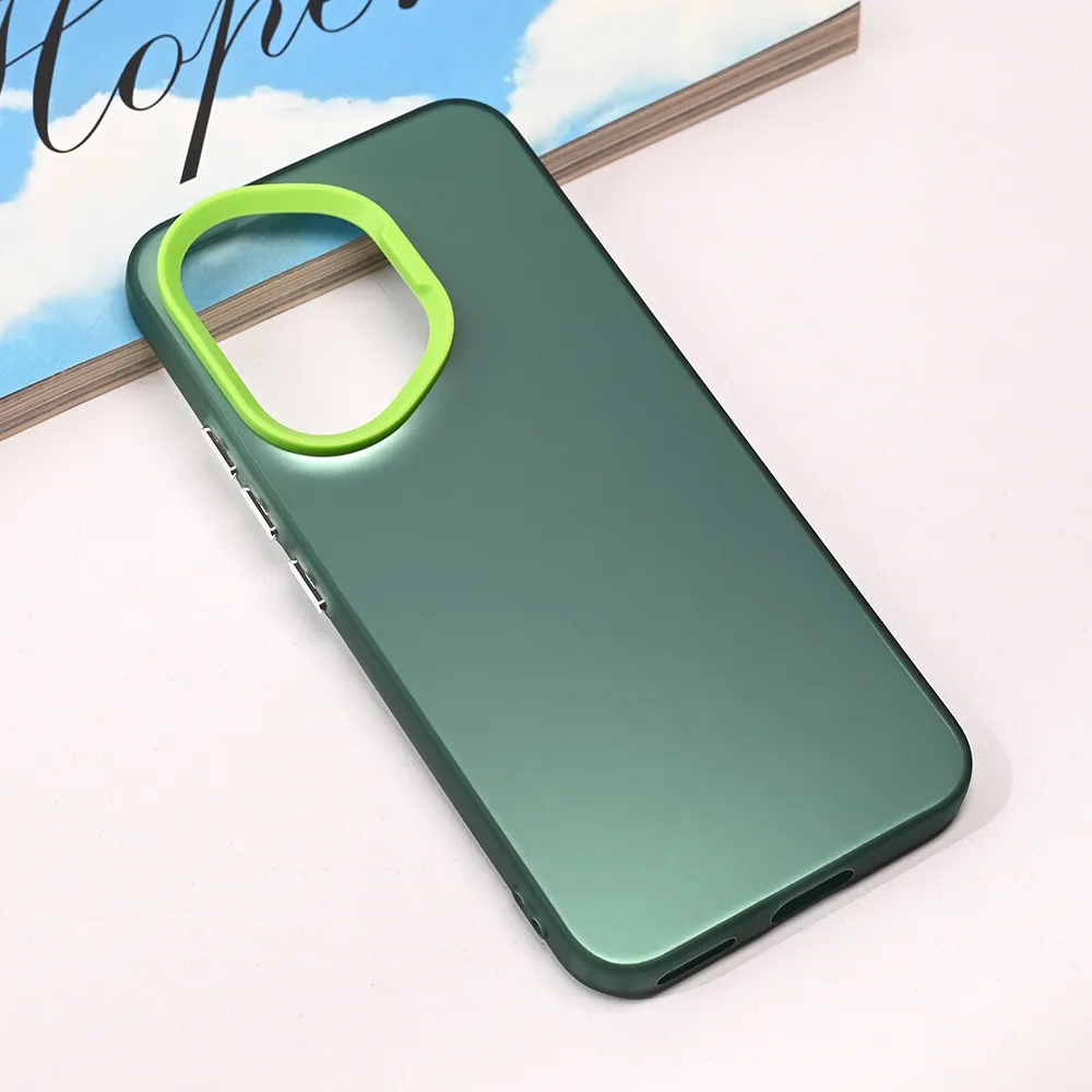 Maska za Honor 400 Clear zelena