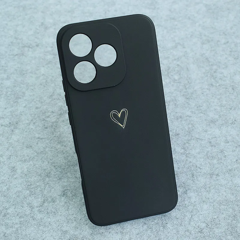 Maska za Honor 400 Lite Golden Heartbeat crna